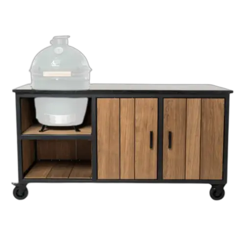 Belle table en acier Fraké Inferno