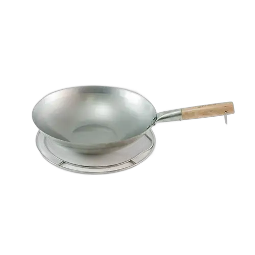 Grill Pro Wok aus Kohlenstoffstahl