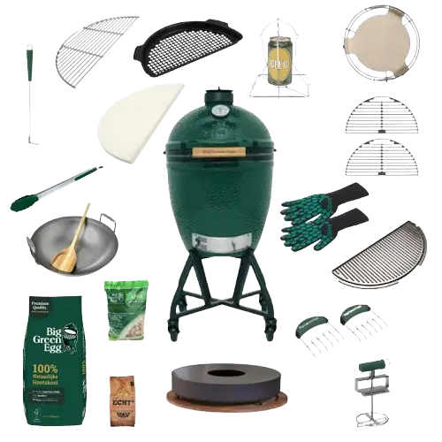 Big Green Egg Large Ultimate Set Integated Nest + Handler
