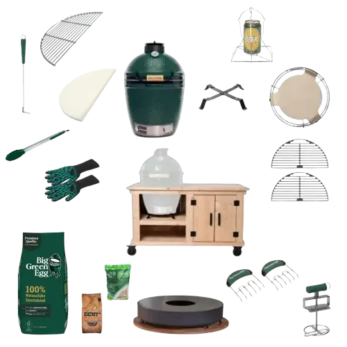 Big Green Egg Medium Ultimate Set Douglas Storage